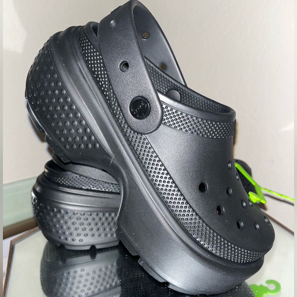 CROCS Stomp High Platform Clog Shoes